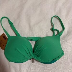 Calzedonia Green Push up Bikini Top